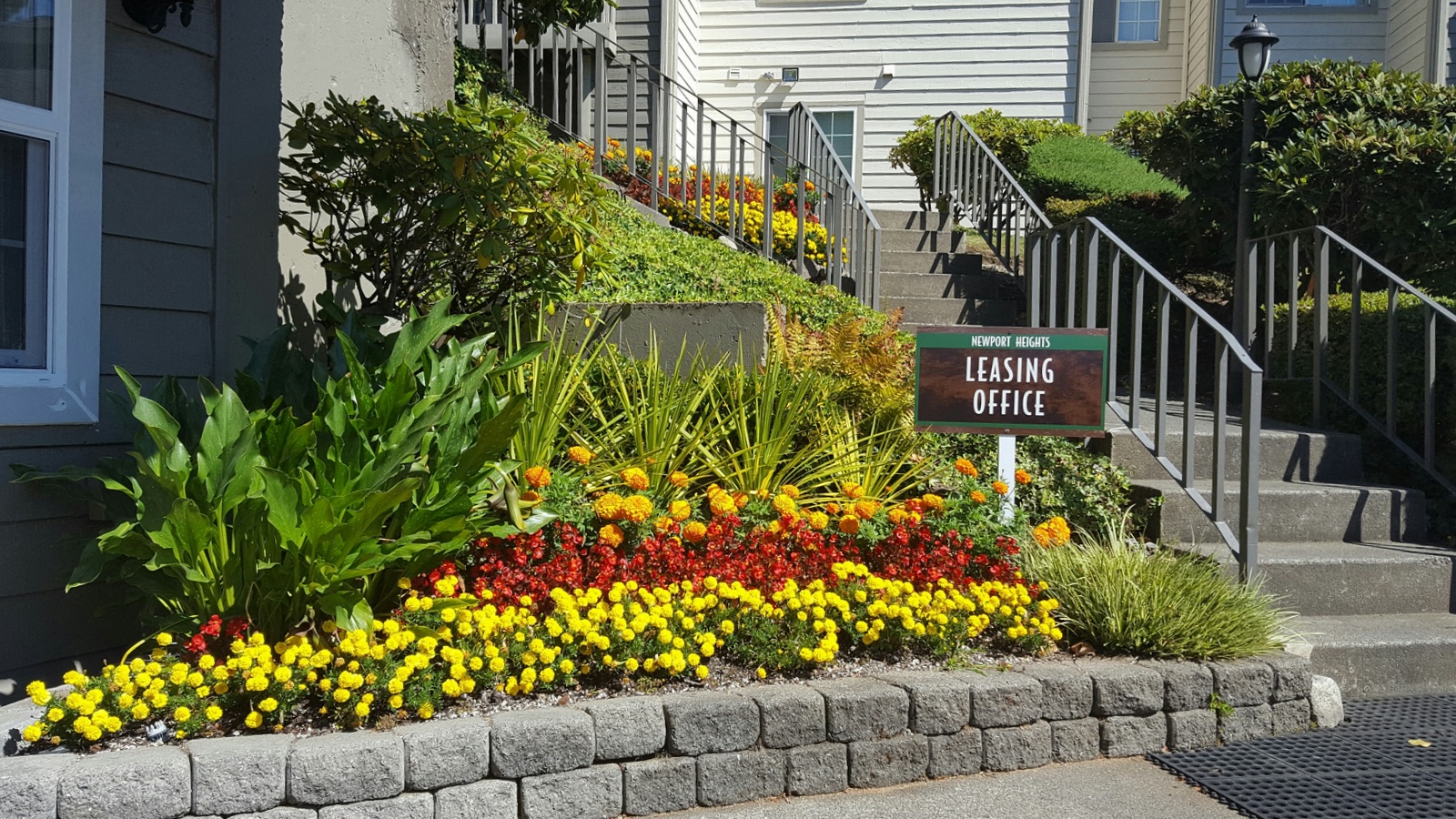 Our Apartments Leasing Office at Newport Heights Apartment in Tukwila Washington