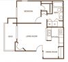 1 bedroom 1 bath