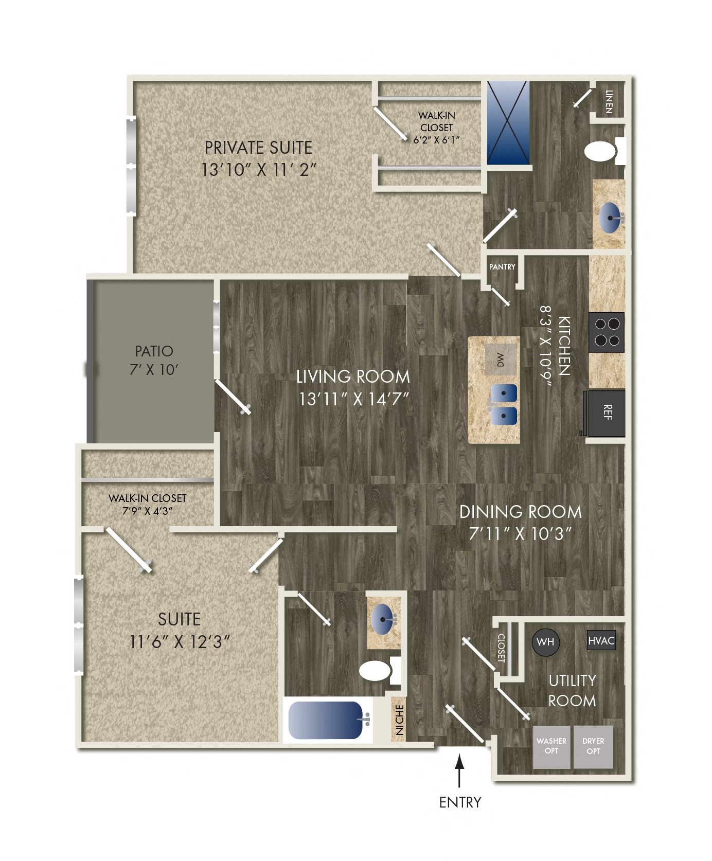 2335 Long Vista Lane 2 Beds Apartment for Rent - Photo Gallery 27