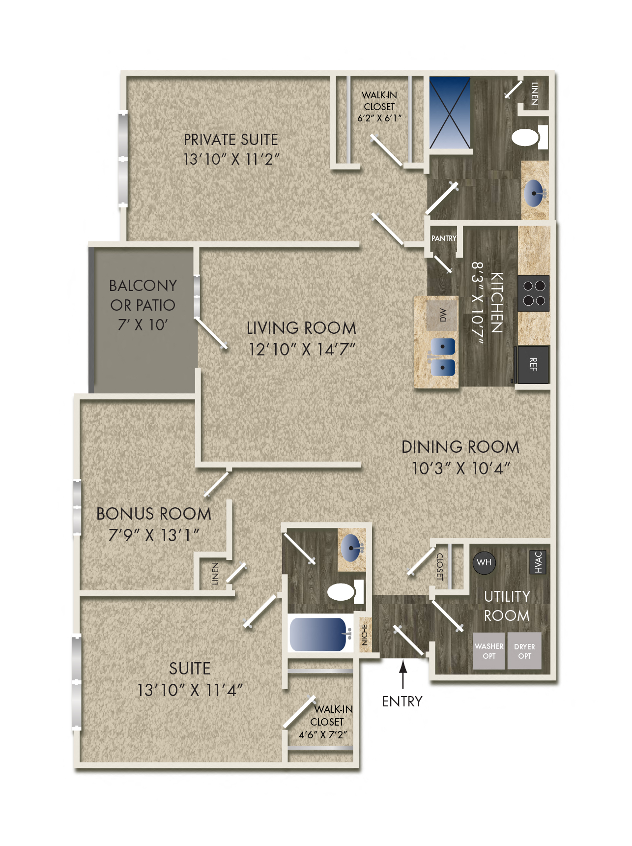 2335 Long Vista Lane 2 Beds Apartment for Rent - Photo Gallery 28