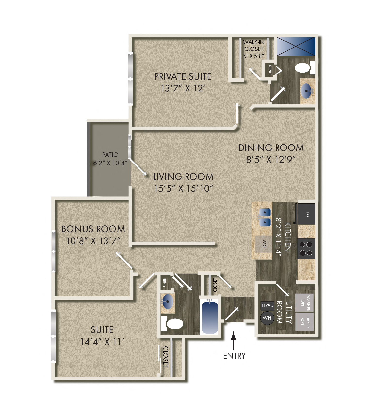 2335 Long Vista Lane 2 Beds Apartment for Rent - Photo Gallery 29