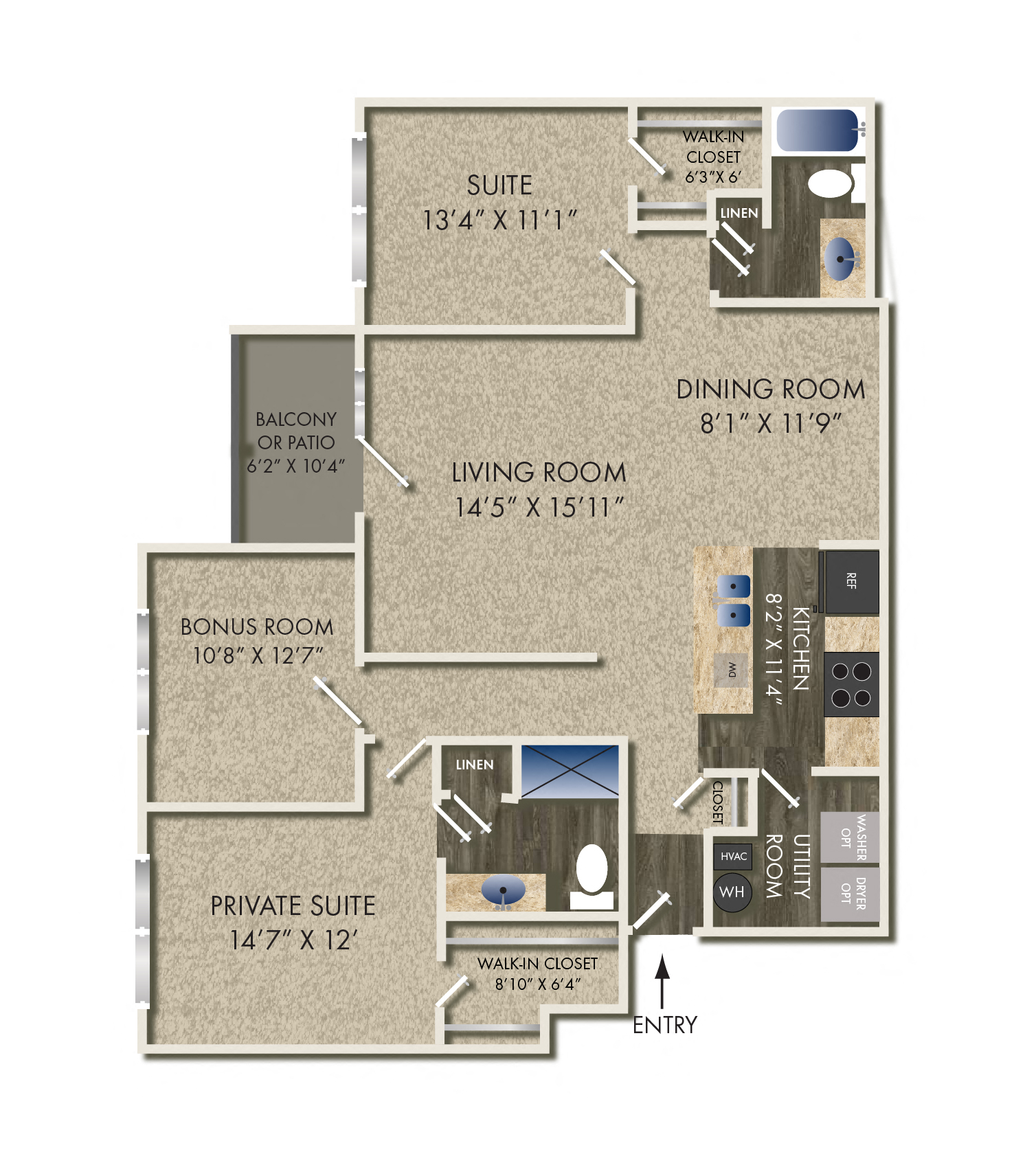 2335 Long Vista Lane 2 Beds Apartment for Rent - Photo Gallery 30