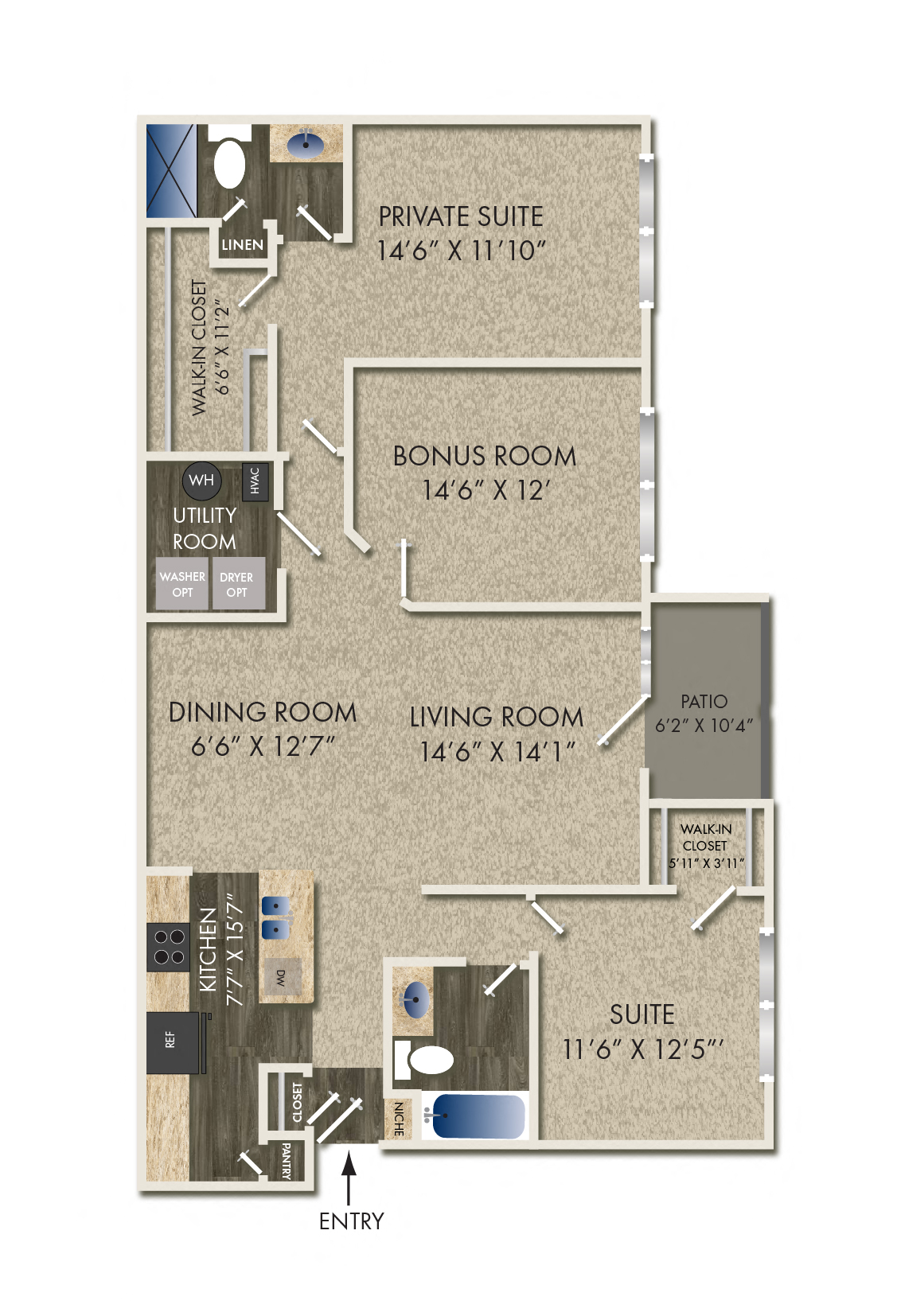 2335 Long Vista Lane 2 Beds Apartment for Rent - Photo Gallery 31