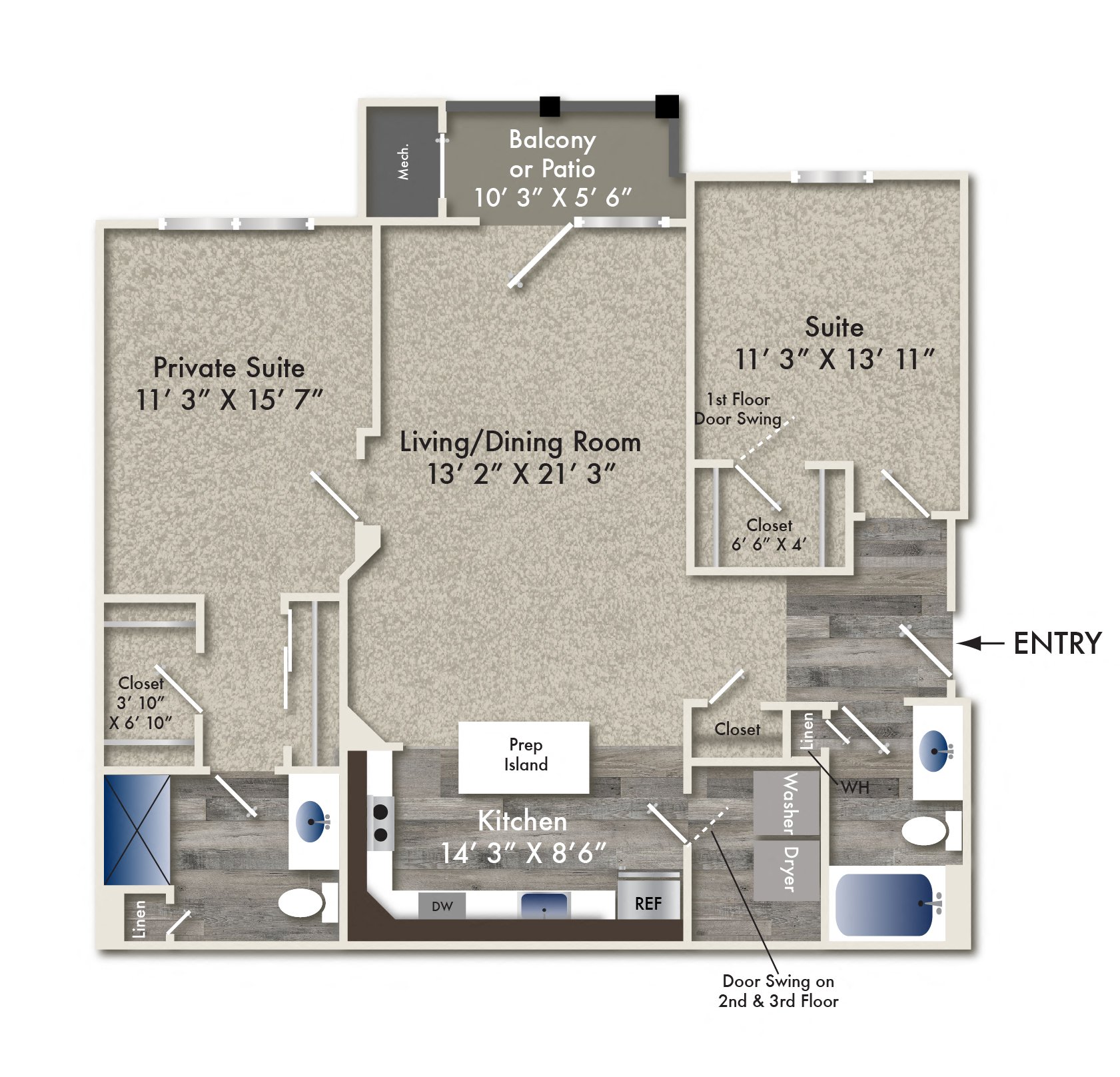 4004 Keighley Park Lane 1-3 Beds Apartment for Rent - Photo Gallery 36