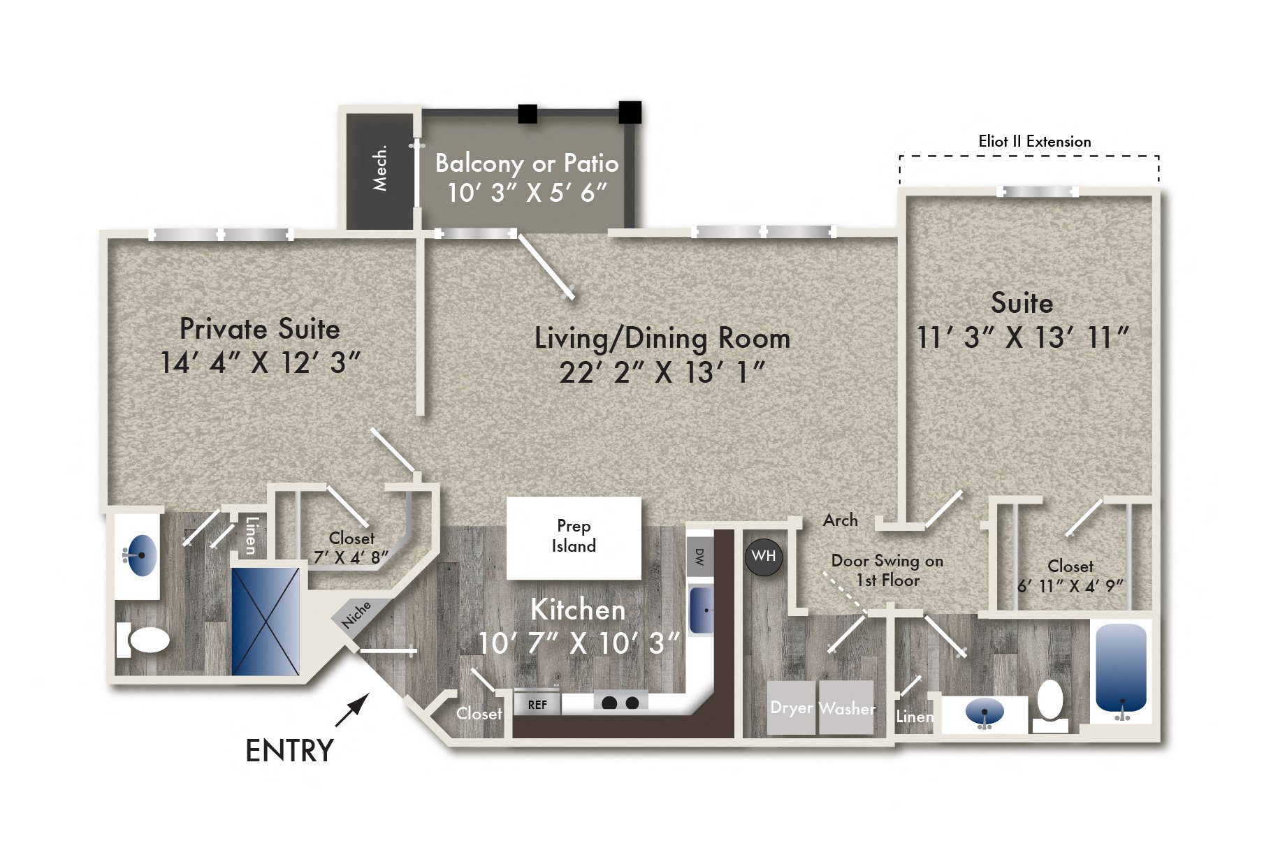 4004 Keighley Park Lane 1-3 Beds Apartment for Rent - Photo Gallery 35