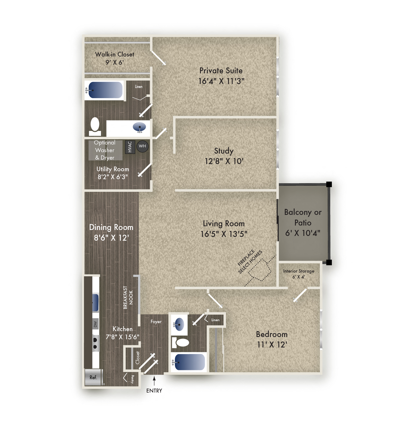 8251 Landings Drive 1-3 Beds Apartment for Rent - Photo Gallery 27