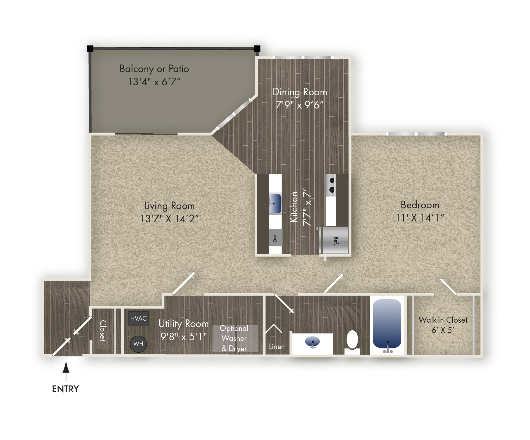 8251 Landings Drive 1-3 Beds Apartment for Rent - Photo Gallery 24