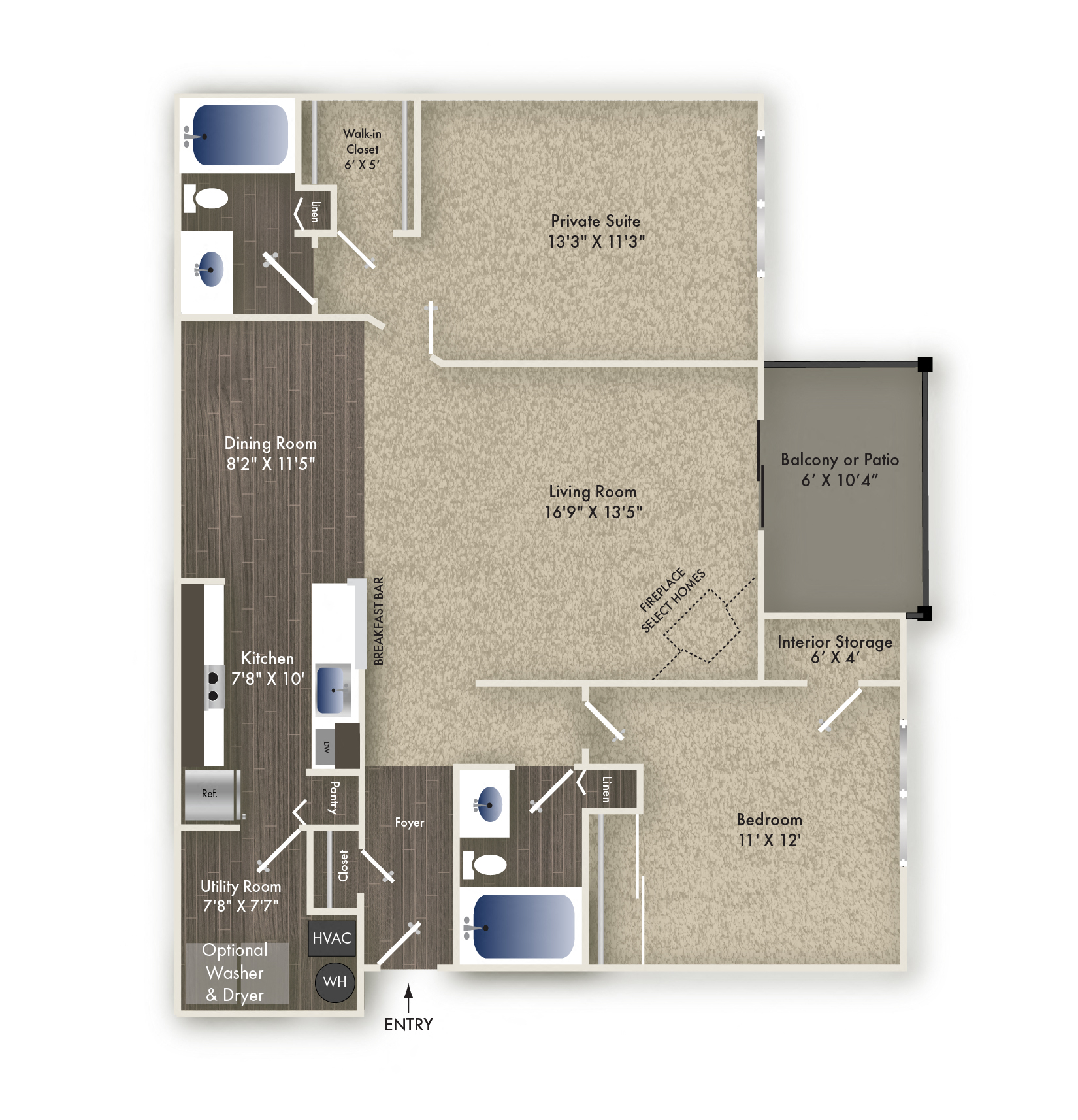 8251 Landings Drive 1-3 Beds Apartment for Rent - Photo Gallery 25