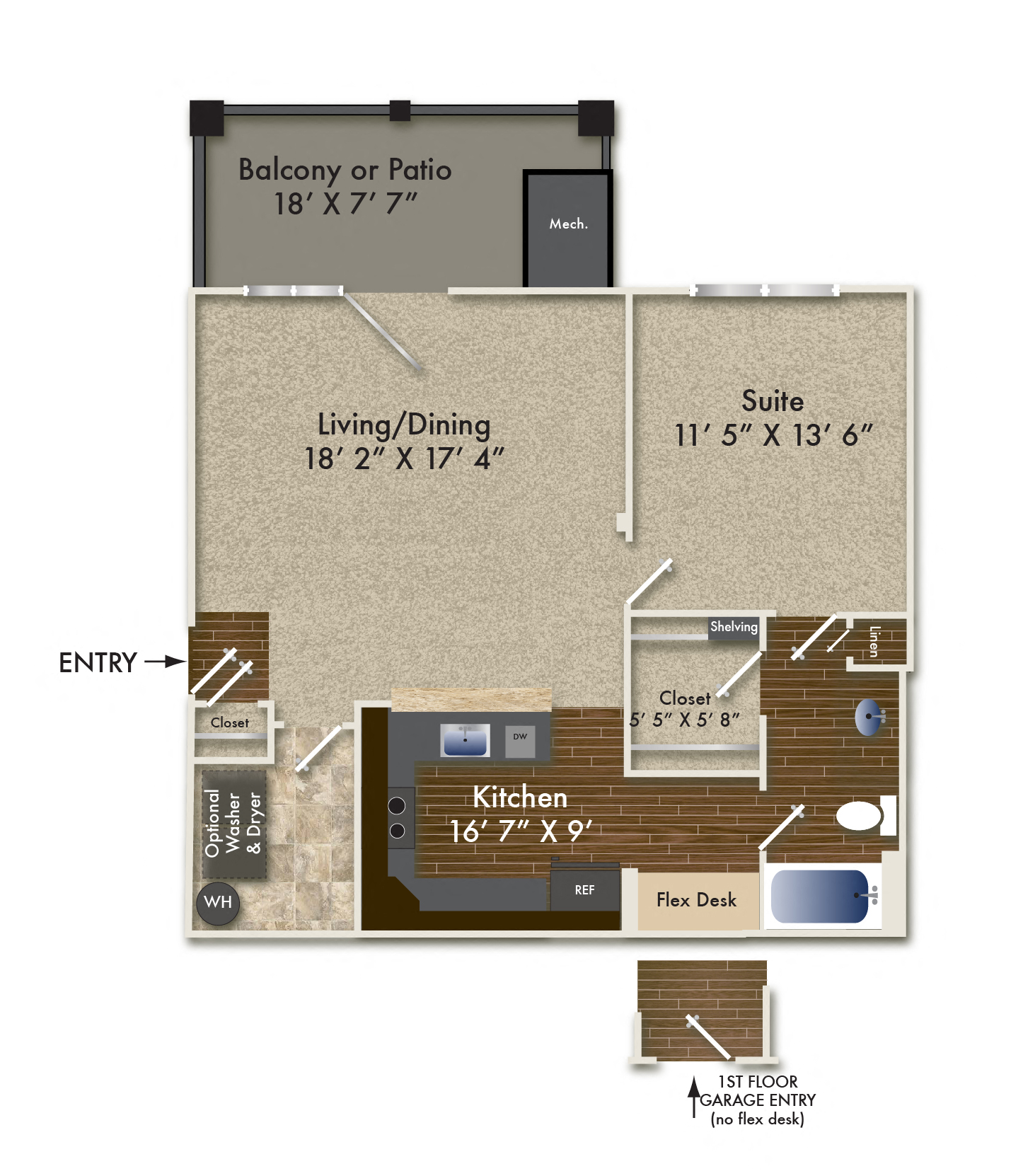 6965 Palmera Drive 1-3 Beds Apartment for Rent - Photo Gallery 30