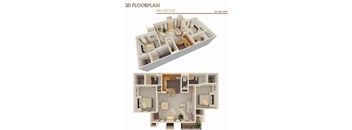 2 Bed 2 Bath w/ Fireplace