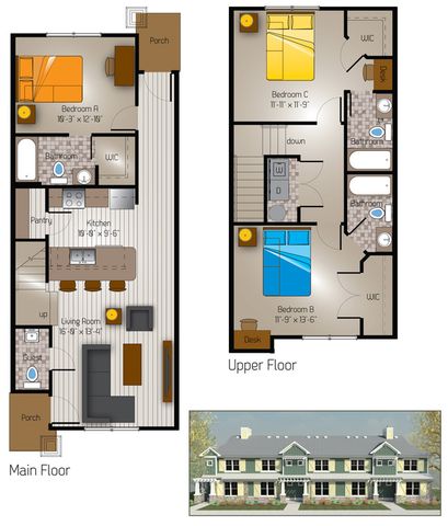 1 2 3 4 And 5 Bedroom Student Apartments In San Marcos Tx