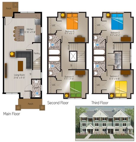 1 2 3 4 And 5 Bedroom Student Apartments In San Marcos Tx