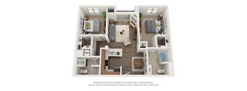 Two Bedroom Two Bath A - Phase 1