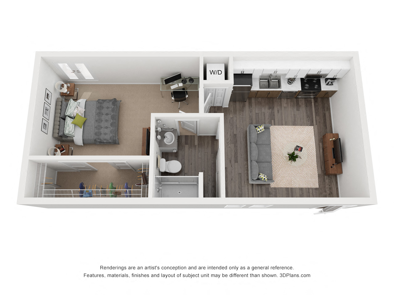 One Bedroom M-Phase 2