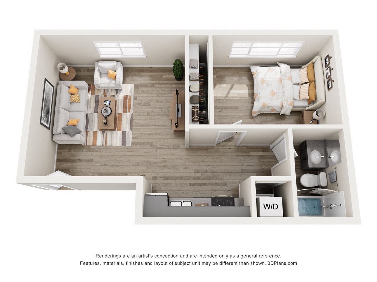 One Bedroom G