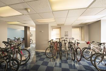 Bike Storage at The Mount Royal, Baltimore, MD, 21202