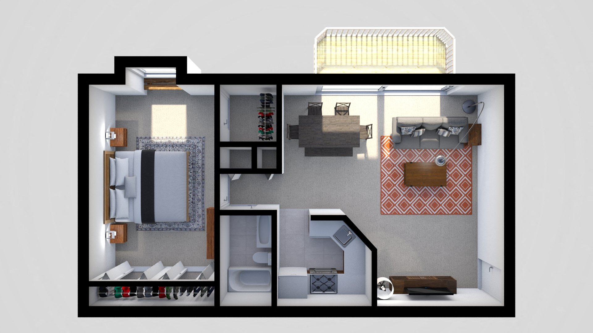 1 bed 1 bath at Wintergreen Apartments, Maryland