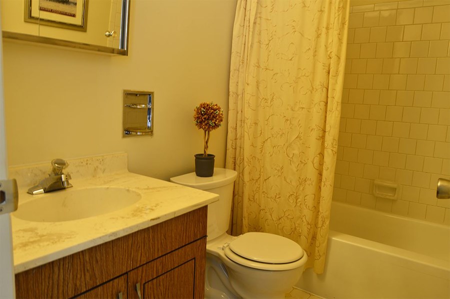 a bathroom with a toilet and a sink and a shower