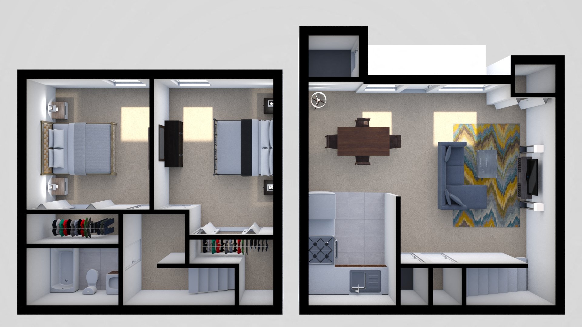 Gateway Floorplan at Gateway Townhomes, Essex, MD