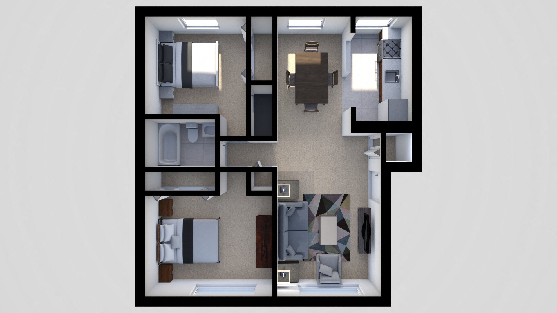 2 bed 2 bath at Holiday Gate Apartments, Dundalk 21222