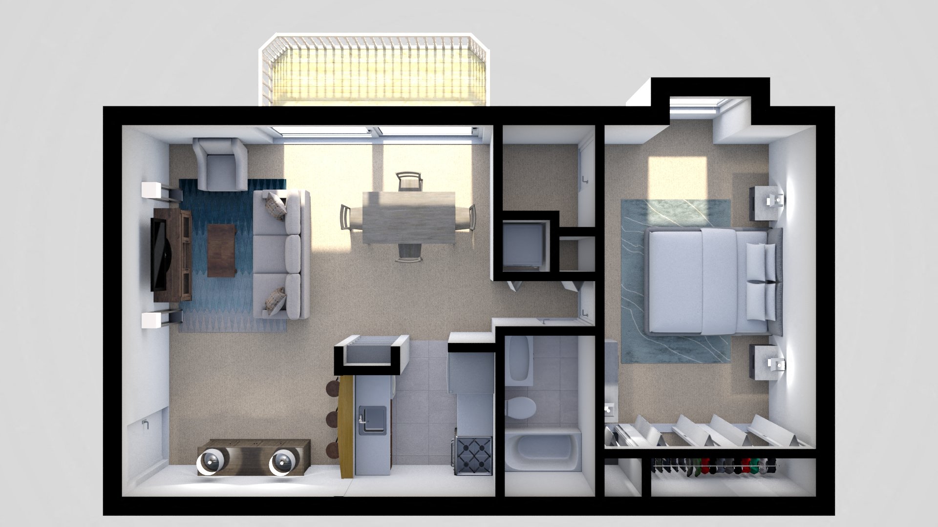 1 bed 1 bath at Shade Tree Trace Apartments, Catonsville, MD, 21228