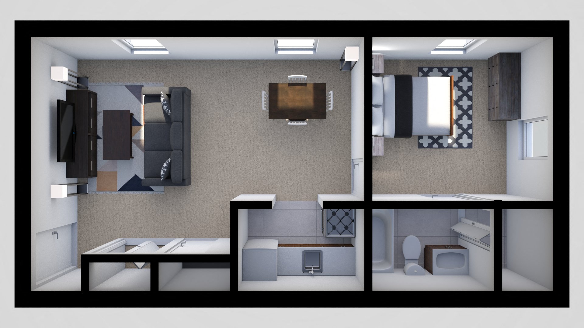 One bedroom junior at Wellington Gate Apartments, Maryland, 21234