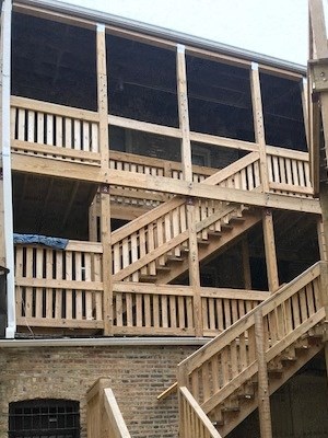 4388-44 N Milwaukee Ave Back Porches 4388-44 N Milwaukee Ave Back Porches - Photo Gallery 4