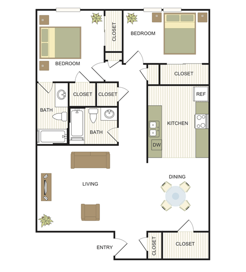 845 S Business IH-35 Studio-2 Beds Apartment for Rent - Photo Gallery 27