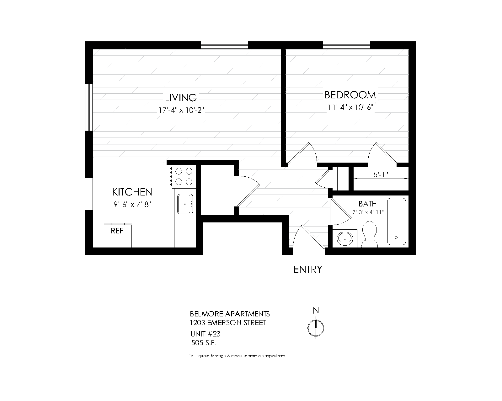 Belmore 1 Bedroom Apartments in Denver, CO
