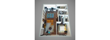 1 Bed - Neighborhood