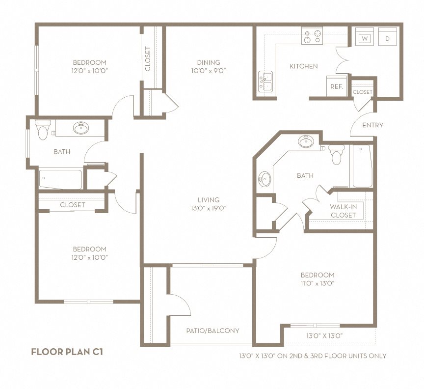 3 bedroom apartments in Plano Texas 3 bedroom 2 bath apartment with dining area and private patio with 1307 square feet