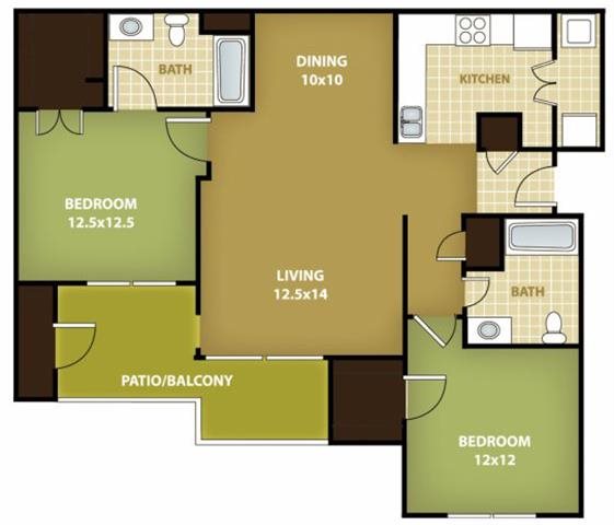 B2 Floor Plan 4