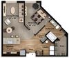 A2 ~ Large 1BR/1BA