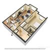 Cepage Floor Plan Cepage Floor Plan at Chez Elan Fine Apartment Homes in Fort Walton Beach, Florida, FL