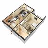Syrah Petit Floor Plan Syrah Petit Floor PLan at Chez Elan Fine Apartment Homes in Fort Walton Beach, Florida, FL