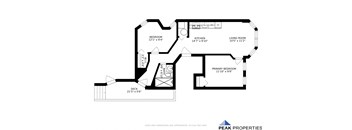 2 Bedroom - 1 Bathroom