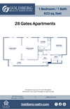 1 Bedroom W/ Dining Room