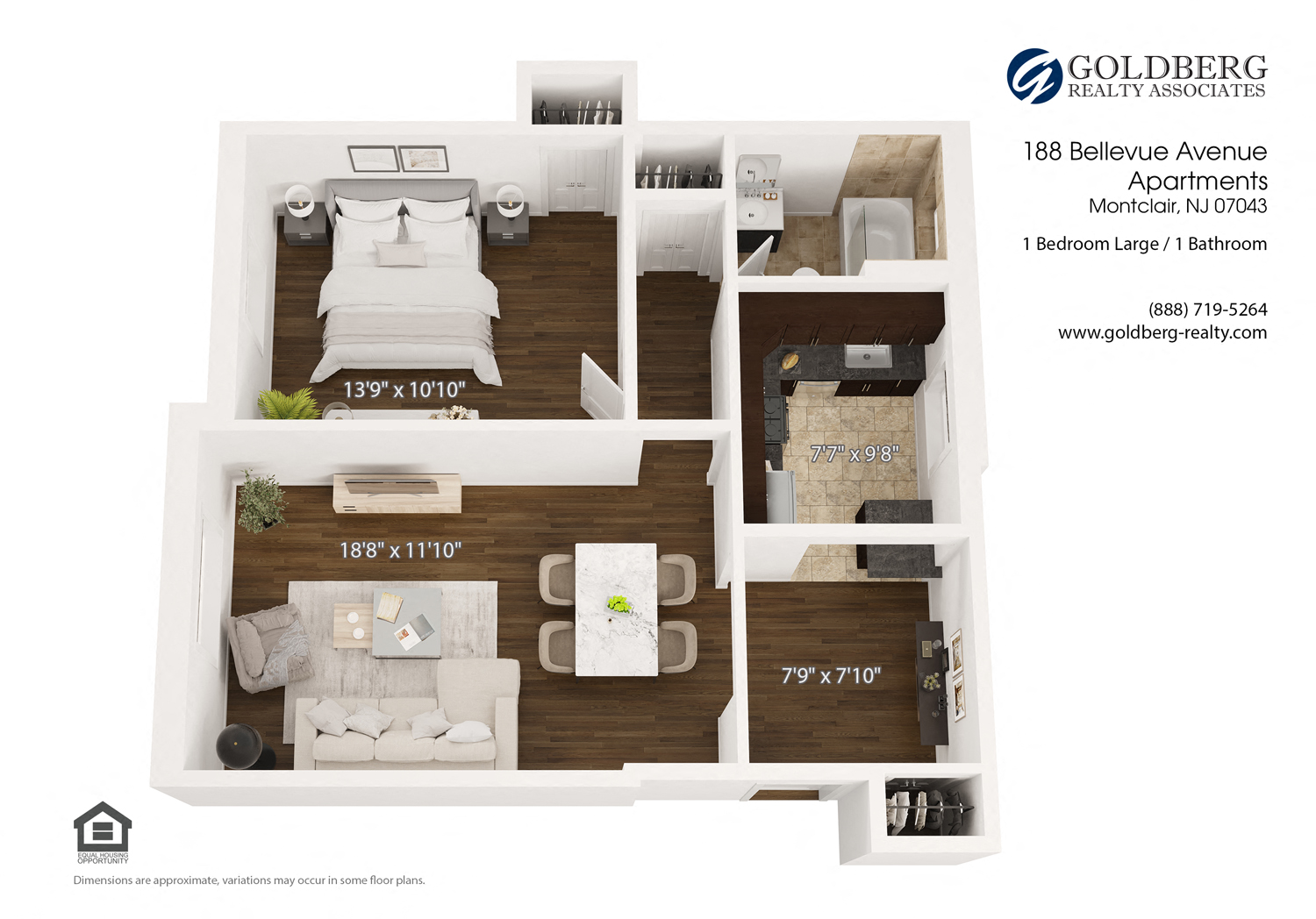 One Bedroom Large