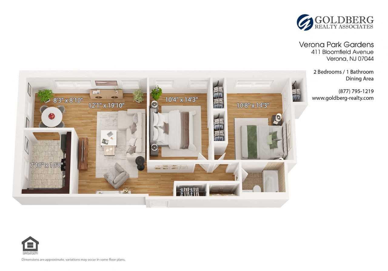 Two Bedroom 1 bath