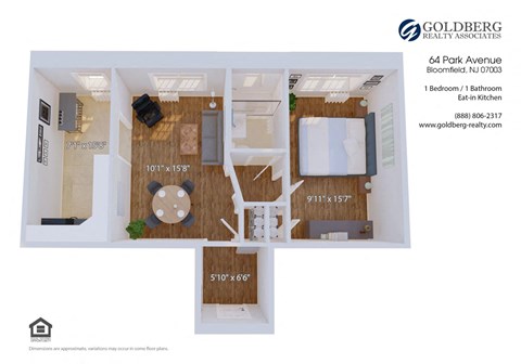 64 Park Avenue Studio-2 Beds Apartment for Rent - Photo Gallery 14