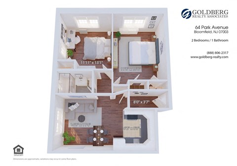 64 Park Avenue Studio-2 Beds Apartment for Rent - Photo Gallery 17