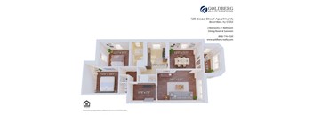 2 Bedroom Dining Room w/Sunroom