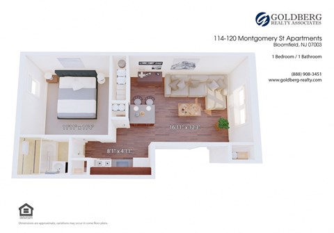 114 Montgomery Street 1-2 Beds Apartment for Rent - Photo Gallery 19