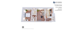 One Bedroom with Eat in Kitchen