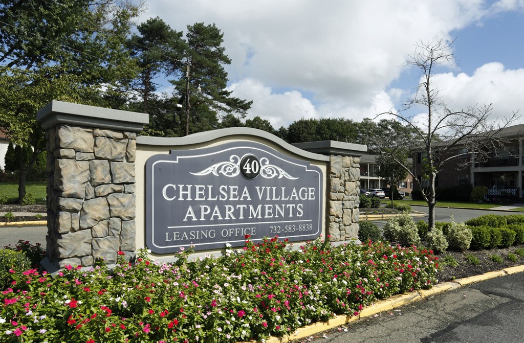 the sign apartments entrance
