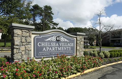 the sign apartments entrance