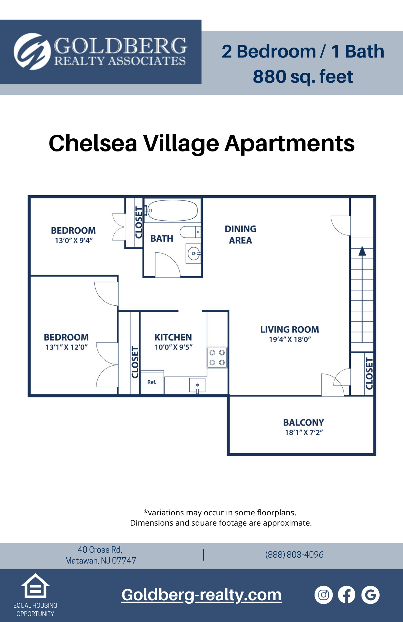 Two Bedroom-One Bath