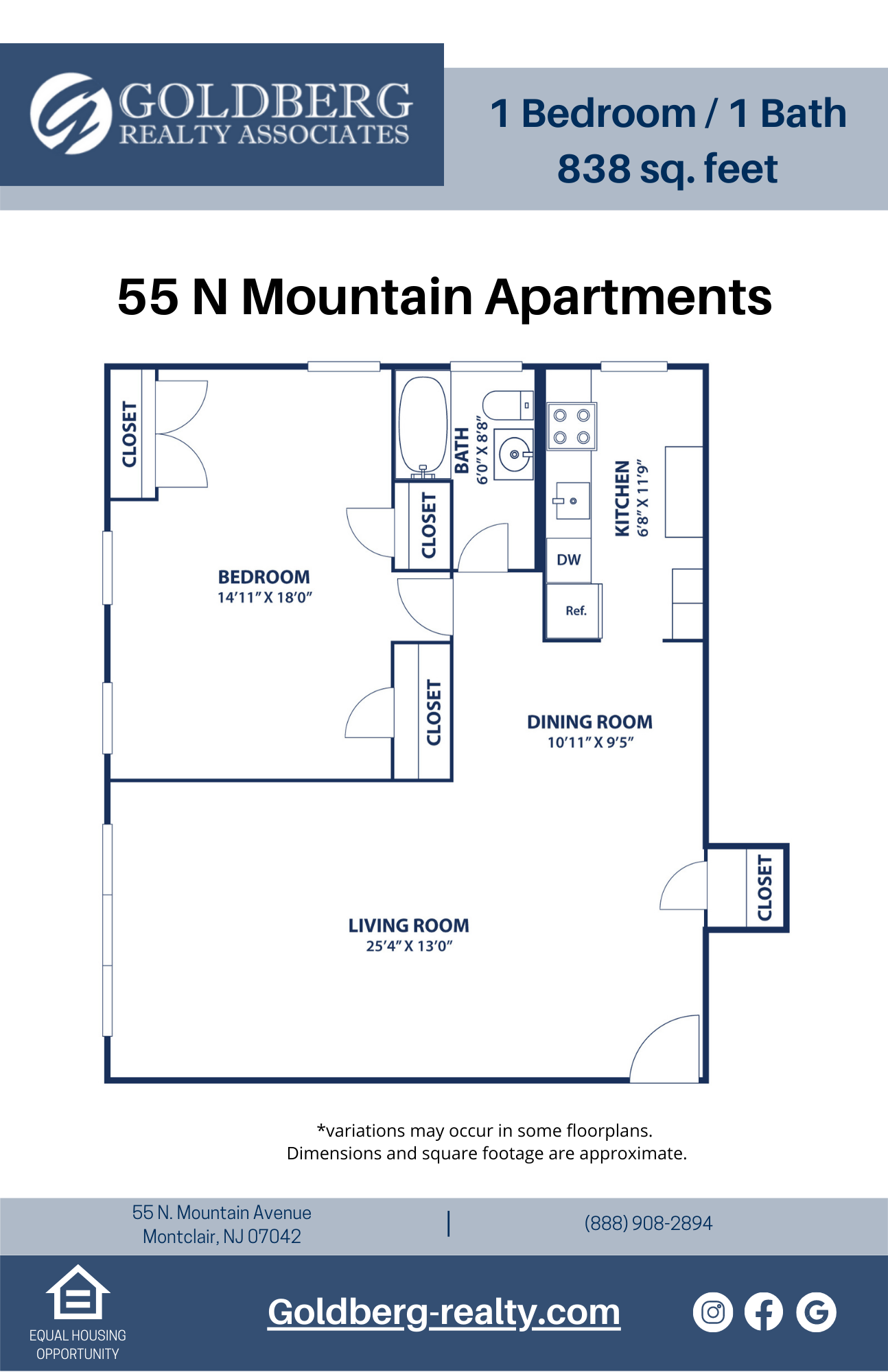 55 N. Mountain Avenue Studio-2 Beds Apartment for Rent - Photo Gallery 21