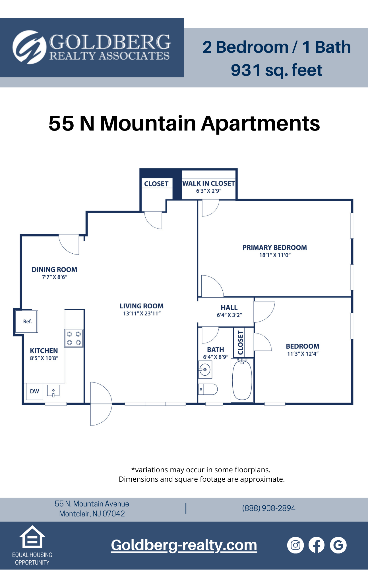 55 N. Mountain Avenue Studio-2 Beds Apartment for Rent - Photo Gallery 18
