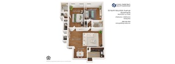 Two Bedroom Two Bath Large
